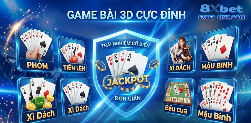 Game bài 3D truyền thống với luật chơi đơn giản